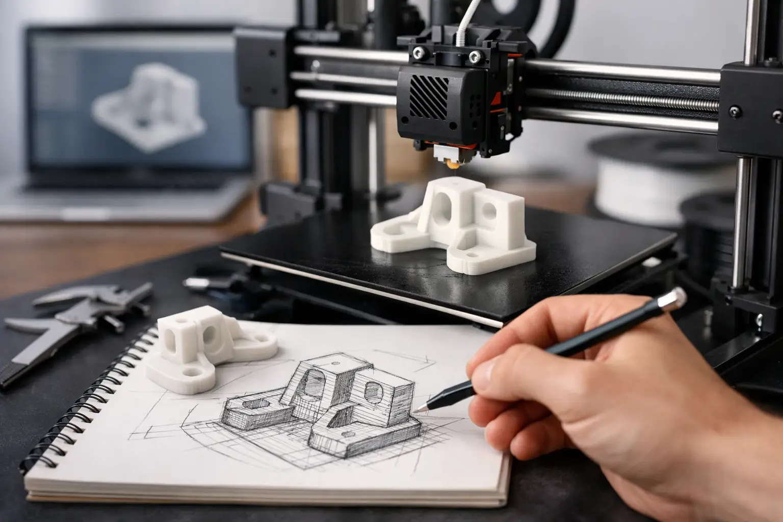 Impression 3D à partir croquis, comment faire