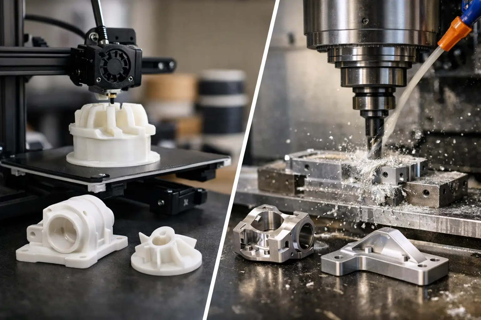 Prototype FDM ou usinage : que choisir ?