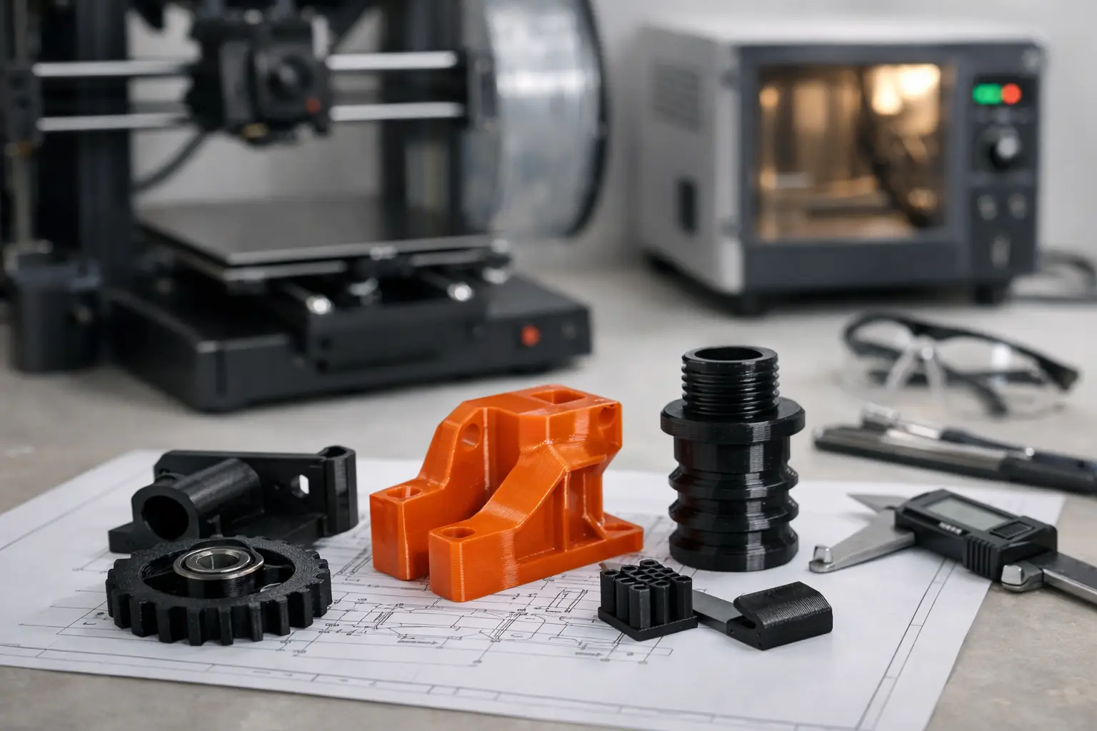 Test PETG pour pièces techniques avant production