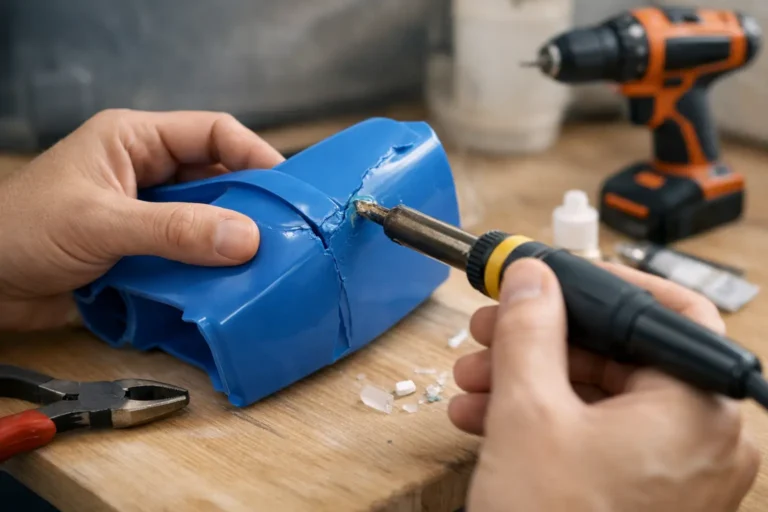 Comment réparer un objet plastique sans le jeter