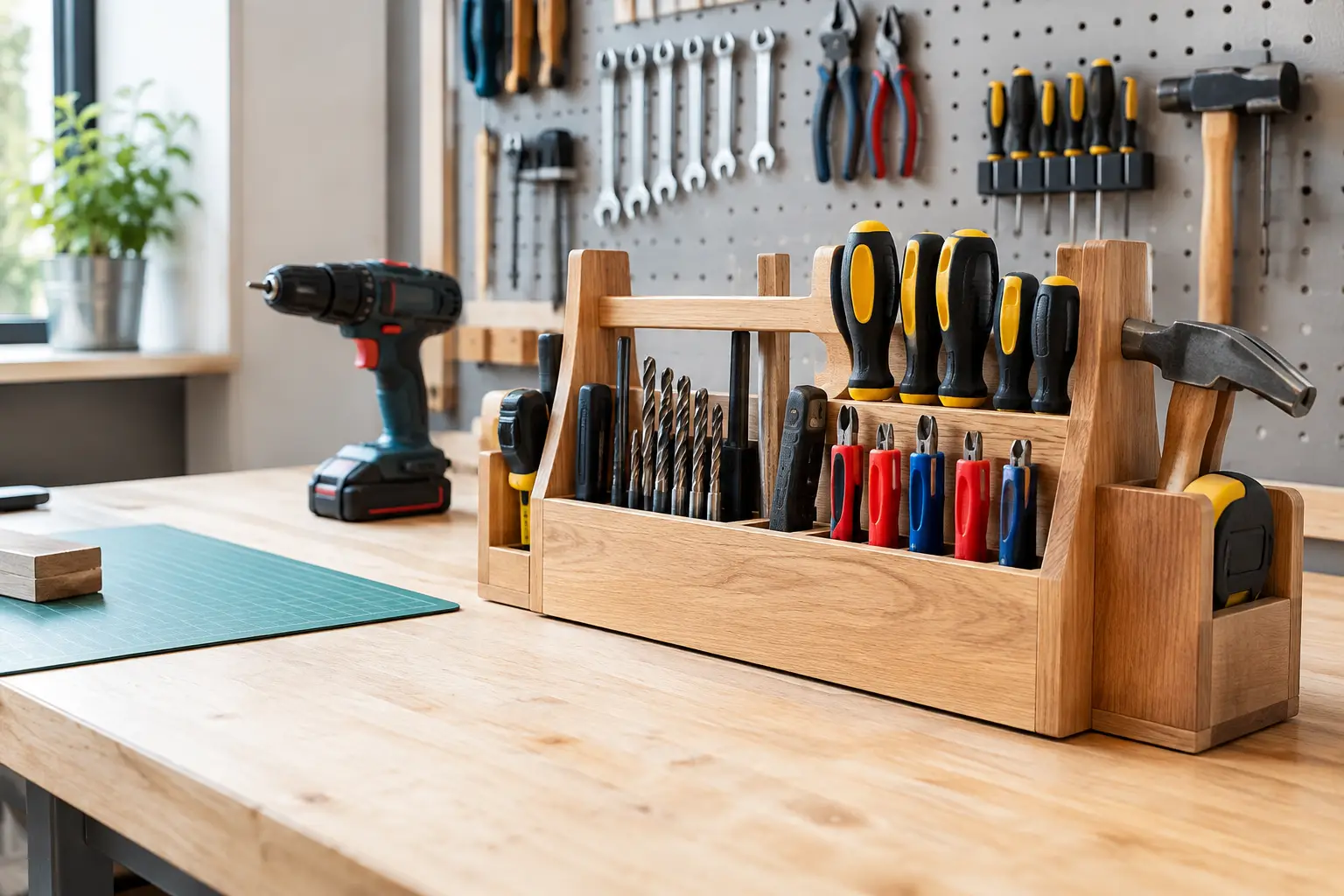 Outillage atelier personnalisé bien pensé