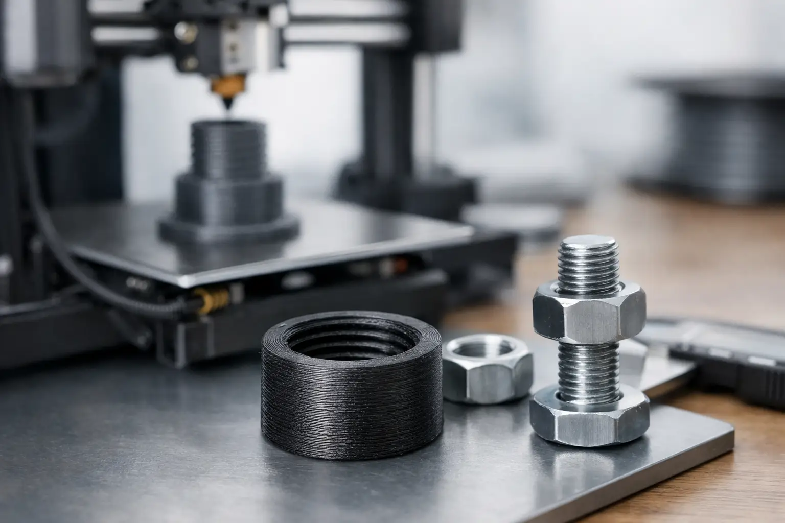 Peut-on imprimer des filetages solides en 3D ?