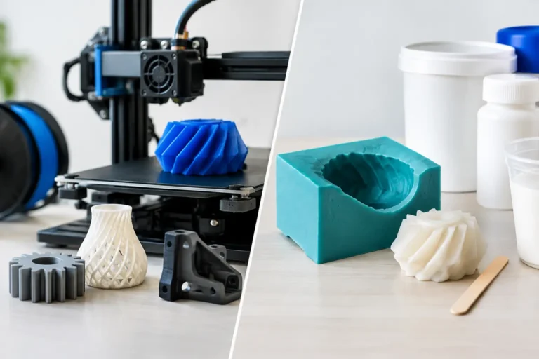 Impression FDM ou moulage silicone, que choisir ?
